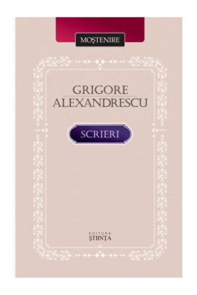 Editura Stiinta Scrieri, Grigore Alexandrescu