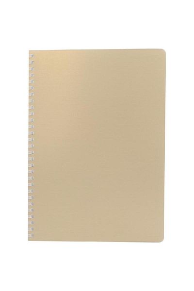 Roco Notebook – B5, 160 Pages, Lined, Plain Gold Cover