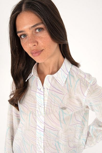U.S. Polo Assn. Women's Mint Long Sleeve Shirt 50299435-Vr090