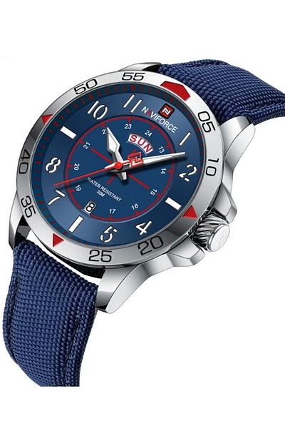 Naviforce Men's Water Resistant Analog Watch