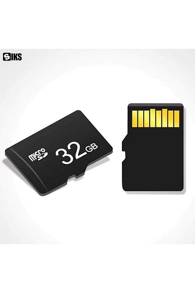 SIKS 32 Gb Microsd Memory Card, Class 10, High Speed, Without Sd Adapter, Black