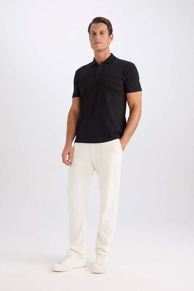 DeFacto Men's T-Shirt M6609Az/Bk81 Black