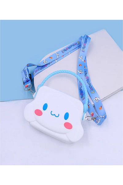 BABUN Sanrio Kuromi My Melody Hello Kitty Mini portofel ștergabil cu mâner și curea cu caracter animal