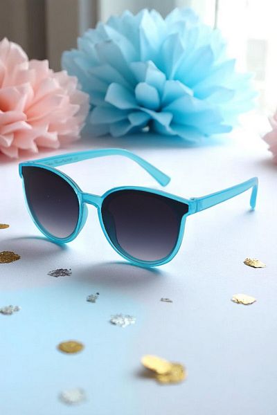 MACERATİ Tanca Blue 0-10 Years Old Children's Sunglasses Uv400 Certified with Box