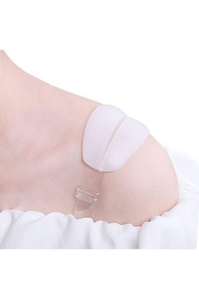 Glamroot Women's Silicone Bra Strap Pain Relief Cushions Pad Holder