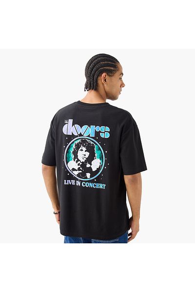 SP Characters The Doors Print Crew Neck T-shirt