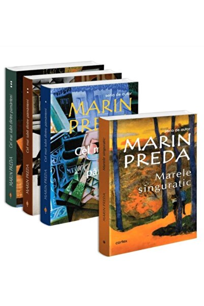 Editura Cartex Pachet Marin Preda: 1. Cel mai iubit dintre pamanteni (3 volum...