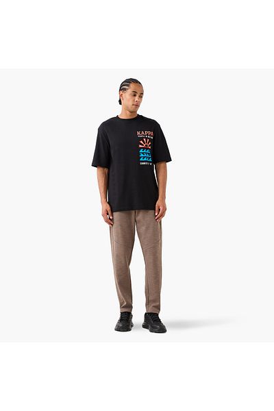 Kappa Panelled Joggers with Drawstring and Pockets