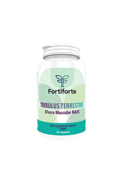 Fortiforte Food supplement TRIBULUS TERRESTRIS Xforce Muscular MASS, Fortiforte, 60 capsules
