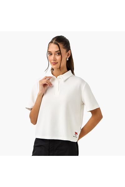 SP Characters My Melody Print Polo T-shirt