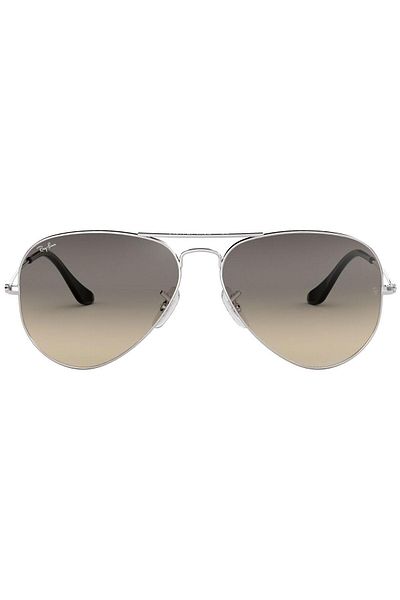 Ray-Ban Ray‑Ban Aviator RB3025 003/32 – Ochelari de soare, Argintiu, Lentile Grey Gradient, Mărime 58