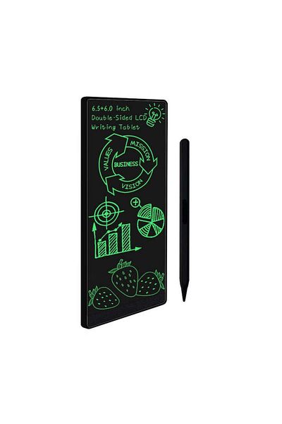 Techone Tabletă de desen și scris mini 065a, cu două culori, 6,5 inci