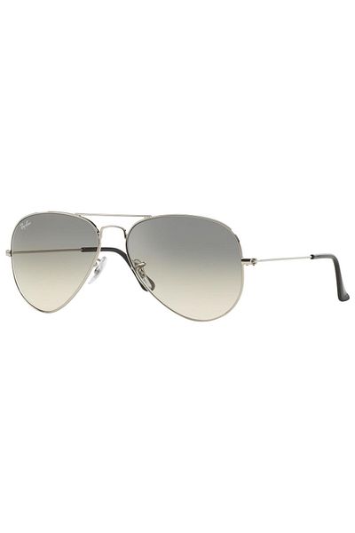 Ray-Ban Ray‑Ban Aviator RB3025 003/32 – Ochelari de soare, Argintiu, Lentile Grey Gradient, Mărime 58