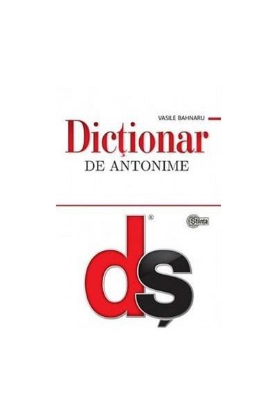 Editura Stiinta Dictionary of Antonyms, Vasile Bahnaru