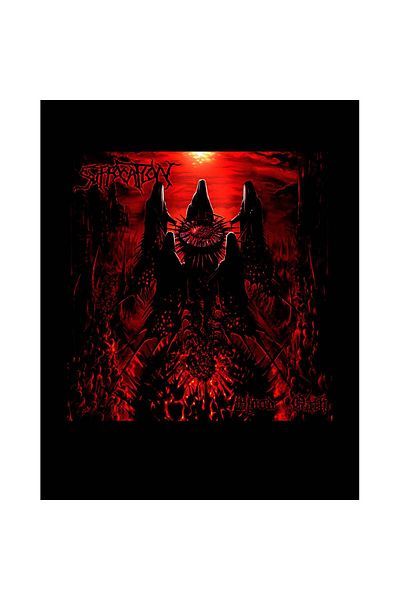 Z zepplin Suffocation Blood Dath Large Back Patch Patch