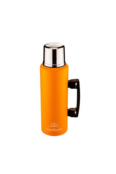 Bambum North Classic Thermos with Handle Orange 1.5 Liter