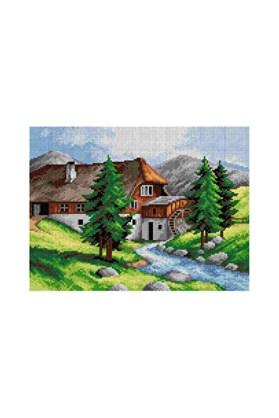 Orchidea مطحنة مياه مطبوعة 2314 30*40 سم