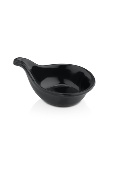 Alezy 520 Göreme Melamine Thermostar Spoon Sauce Bowl 10 cm Black