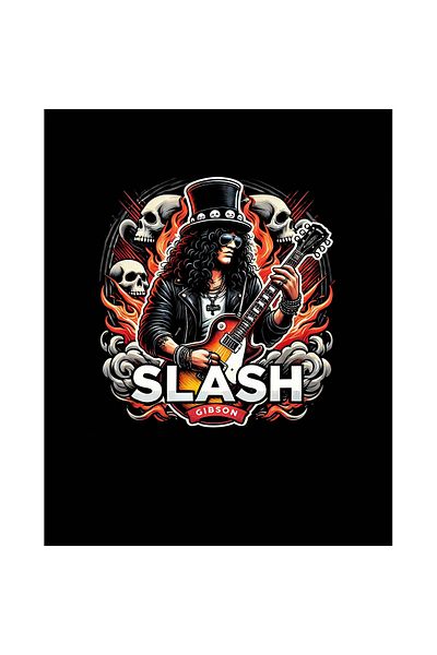 Z zepplin Slash Gibson Large Back Patch Patch