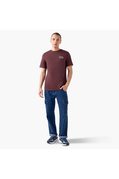 Lee Cooper Typographic Print Crew Neck T-shirt
