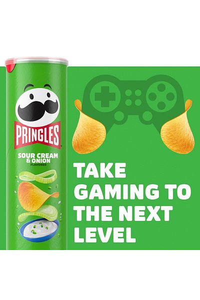 Pringles Sour Cream & Onion 5.5 oz 158 g Original Usa