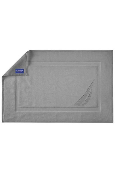Nautica Foot towel, Nautica Crew, 100% cotton, 700 g/m2, 50 x 85 cm, light gray
