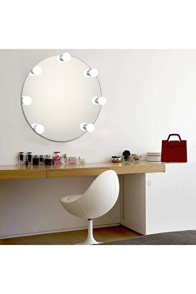 Powermaster PM-7316 10'Lu Beyaz Makyaj Aynası Işığı