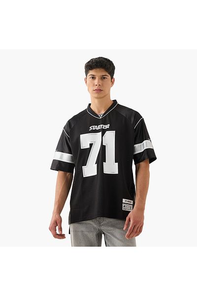 Starter Starter Varsity Print V-Neck T-shirt