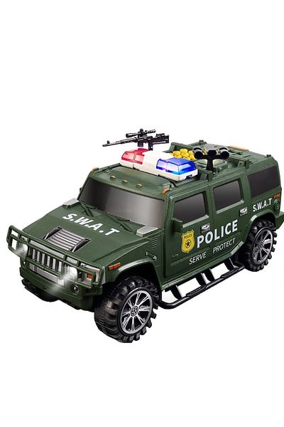 indiggo Smart SWAT Piggy Bank Toy Armored Car for Children