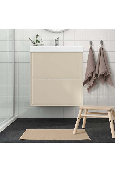 IKEA دعّاسة للحمّام, بيج,‎40x60 سم‏