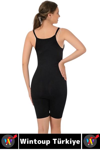 Wintoup Special Model Abdominal Waist Recovery Tightening Removable Strap Zippered Full Size Corset with Hooks
