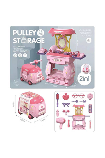 OEM Set de salon de înfrumusețare 2 în 1 cu 25 de accesorii