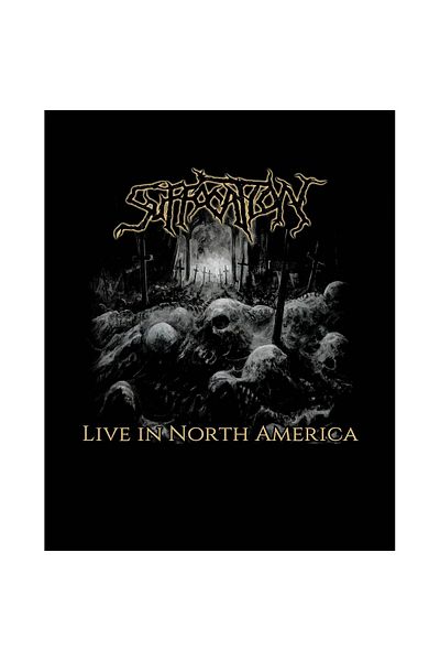 Z zepplin Suffocation Live In North America Patch mare pentru spate