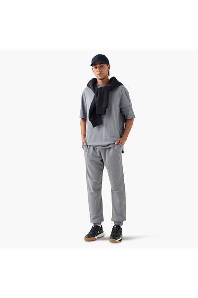 Kappa Logo Embroidered Joggers with Piping Detail and Pockets