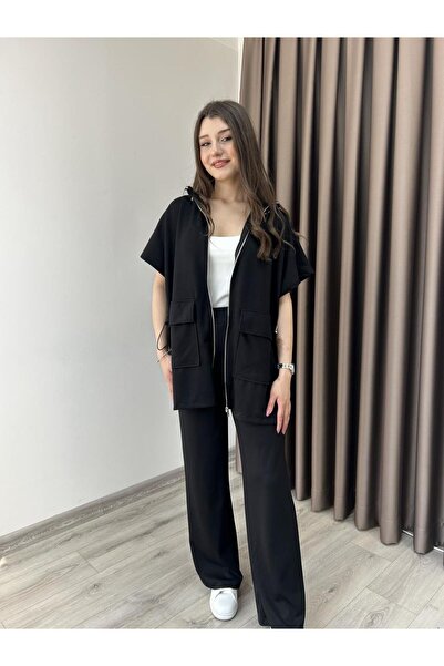 Reyhan Bilgin YELEK PANTOLON EŞOFMAN TAKIMI