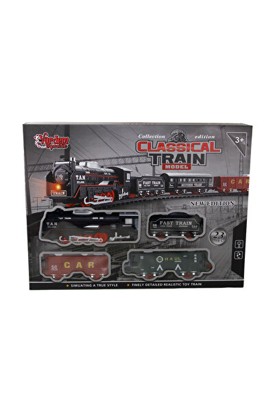 Vardem Oyuncak Işıklı Ve Sesli Classic Model 23 Parça Tren Set - Kutulu