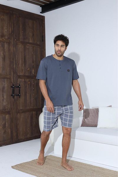 BEYAZTOPTAN 100% Cotton Combed Short Sleeve Shorts Pajama Set (Enjoy Luxury and Comfort Together)