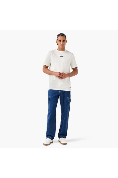 Lee Cooper Typographic Print Crew Neck T-shirt