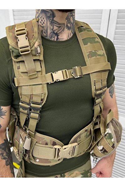 SINGLE SWORD Çeçen Yeleği Arkası Çantalı