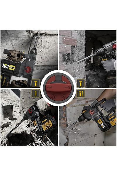 Caterpillar مثقاب مطرقة كات Dx21 4 في 1 بدون فرشاة