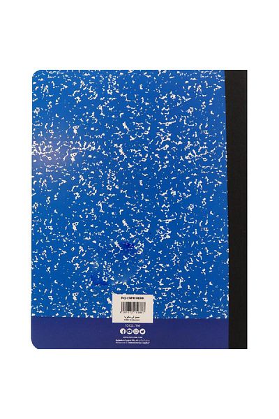 Roco Early Creative Writing Tablet – 7.5" x 9.5", 200 Pages, Double Ruled