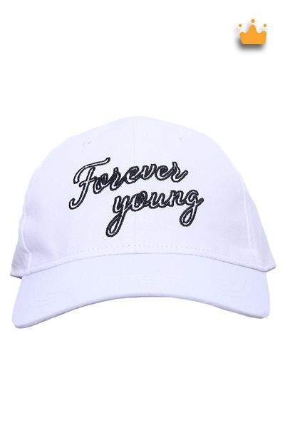 Kitti 4-8 Years Old 52cm Girl Child Adjustable Confetti Pattern Hat Cap Cap White Y820009