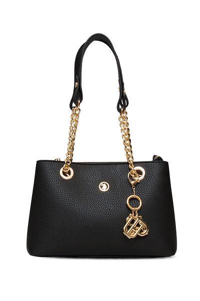 U.S. Polo Assn. Black Women's Shoulder Bag Us25539