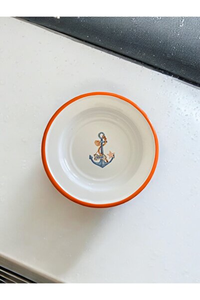 EMAYE TEZGAHI Mini Breakfast Set, 4 Piece Breakfast Set, Marine Enamel Set, Luxury Mini Set