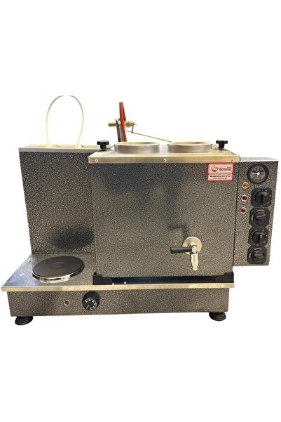 Meşale Demsu Plus 2 Demlikli Chromat Elektrikli Full Otomatik Çay Kazanı