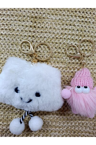 MUTE BAG Çanta charm / süsü / Anahtarlık / Trend çanta charmı 2 Adet