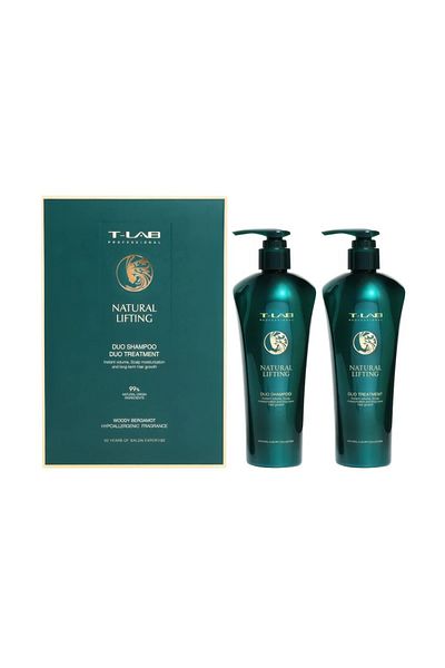 T Lab Set cadou T-LAB Professional Lifting, Șampon, 300 ml + Tratament, 300 ml