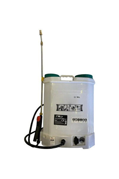RAXTOR Şarjlı Ilaç Motoru 16 Lt Şarjlı Tulumba Basınçlı Ağaç Ilaçlama Dezenfe...