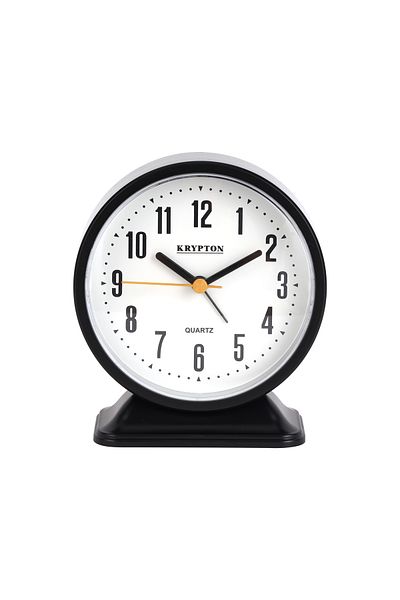 KRYPTON Loud Alarm Clock with Sweep Movement – Reliable Wake-Up Every Morning