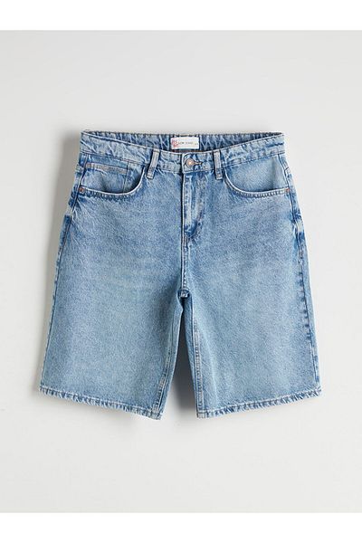 LC Waikiki Comfortable Fit Men's Jean Shorts